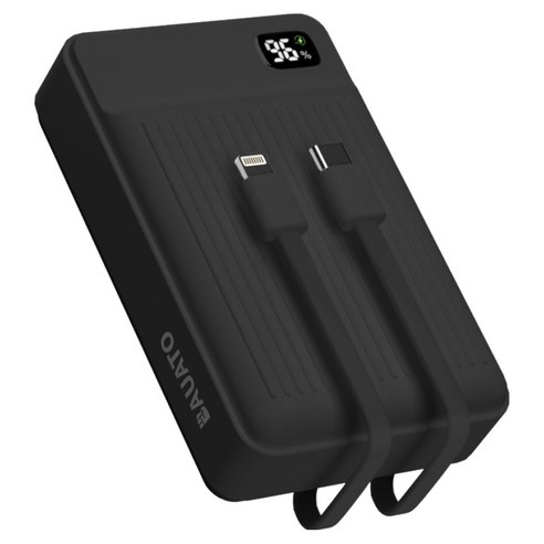 가방 속 꼬인 케이블은 이제 끝! 스마텍 일체형 미니 보조배터리 10000mAh 솔직 후기
