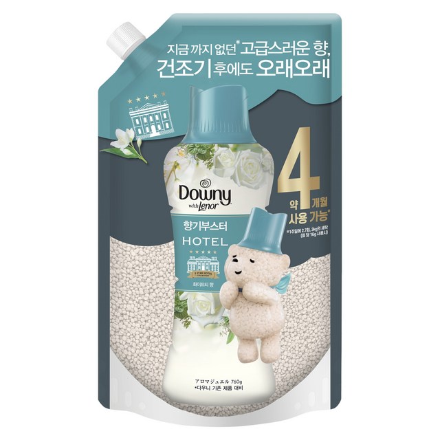 빨래 냄새 고민 끝, 다우니 위드 레노아 화이트티향 향기부스터 직접 써본 솔직 후기